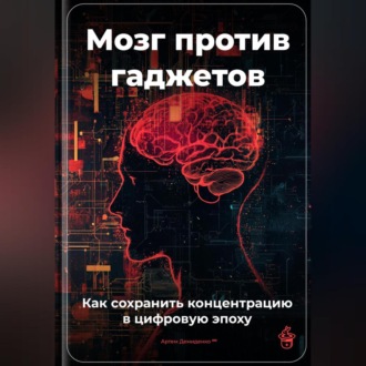 Обложка книги «Мозг против гаджетов: Как сохранить концентрацию в цифровую эпоху»