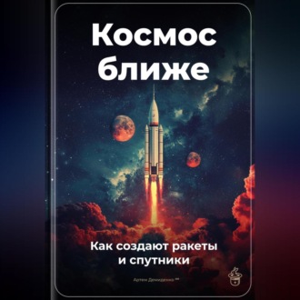 Обложка книги «Космос ближе: Как создают ракеты и спутники»