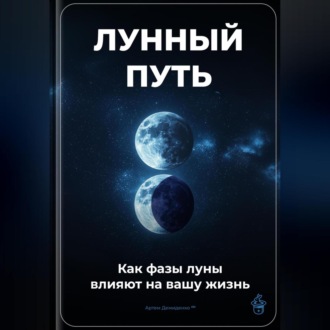 Обложка книги «Лунный путь: Как фазы луны влияют на вашу жизнь»