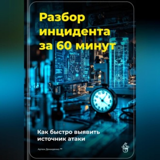 Обложка книги «Разбор инцидента за 60 минут: Как быстро выявить источник атаки»