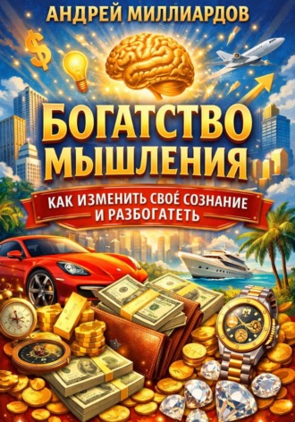 Обложка книги «Богатство мышления. Как изменить своё сознание и разбогатеть»