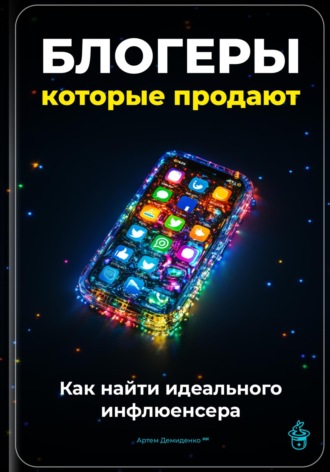 Обложка книги «Блогеры, которые продают: Как найти идеального инфлюенсера»