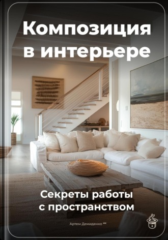 Обложка книги «Композиция в интерьере: Секреты работы с пространством»