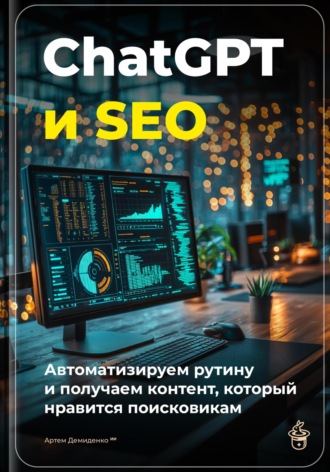 Обложка книги «ChatGPT и SEO: автоматизируем рутину и получаем контент, который нравится поисковикам»
