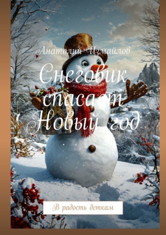 Обложка книги «Снеговик спасает Новый год. В радость деткам»