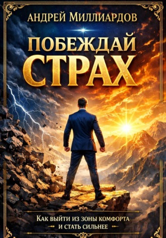Обложка книги «Побеждай страх. Как выйти из зоны комфорта и стать сильнее»