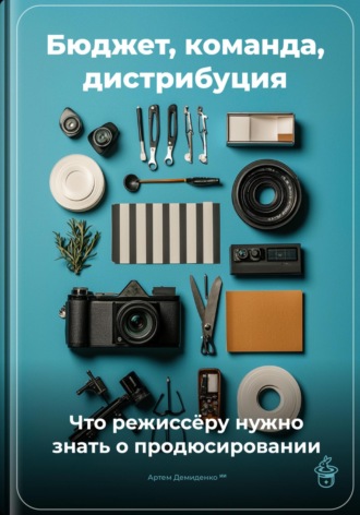 Обложка книги «Бюджет, команда, дистрибуция: Что режиссёру нужно знать о продюсировании»
