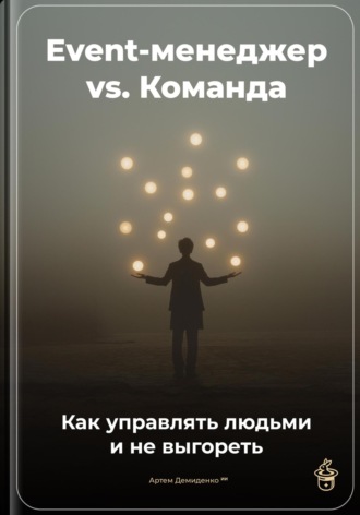 Обложка книги «Event-менеджер vs. Команда: Как управлять людьми и не выгореть»