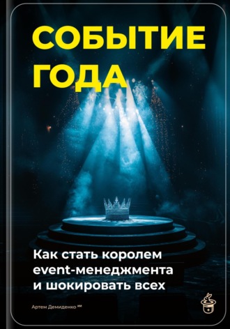 Обложка книги «Событие года: Как стать королем event-менеджмента и шокировать всех»