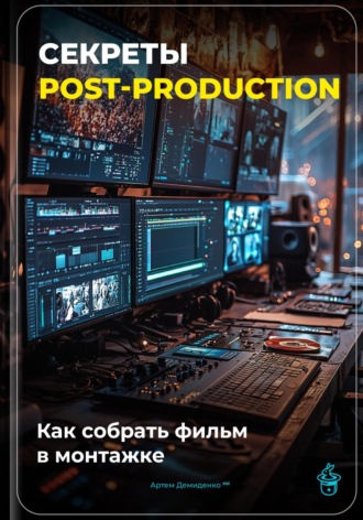 Обложка книги «Секреты post-production: Как собрать фильм в монтажке»