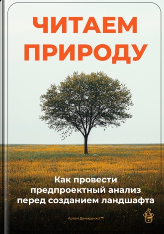 Обложка книги «Читаем природу: Как провести предпроектный анализ перед созданием ландшафта»