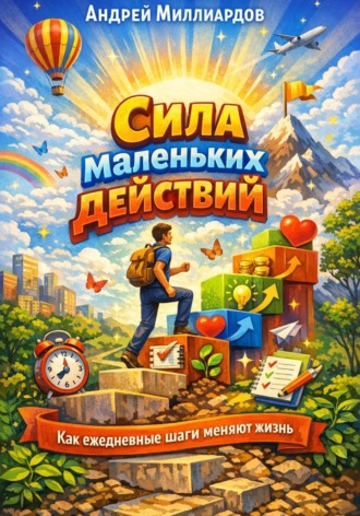 Обложка книги «Сила маленьких действий. Как ежедневные шаги меняют жизнь»