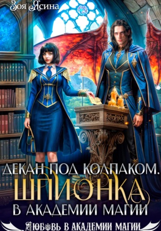 Обложка книги «Декан под колпаком. Шпионка в академии магии»