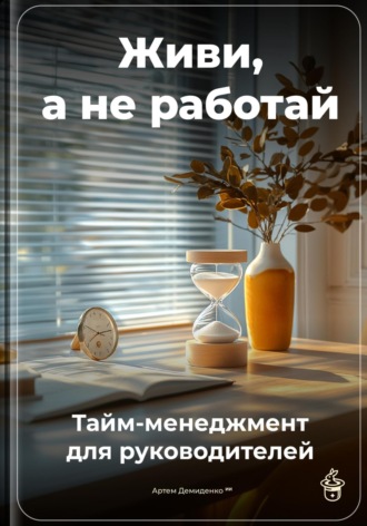 Обложка книги «Живи, а не работай: Тайм-менеджмент для руководителей»