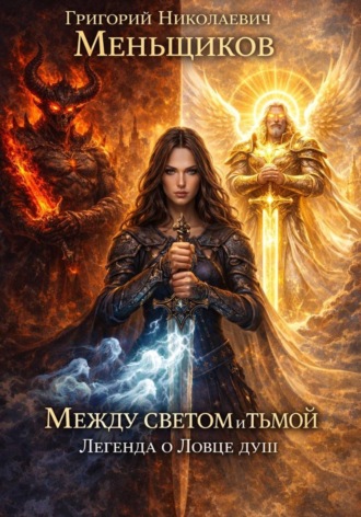 Обложка книги «Между светом и тьмой. Легенда о Ловце душ»