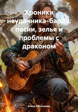 Обложка книги «Хроники неудачника-барда: песни, зелья и проблемы с драконом»