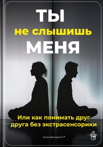 Обложка книги «Ты не слышишь меня: Или как понимать друг друга без экстрасенсорики»