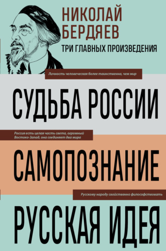 Обложка книги «Судьба России. Самопознание. Русская идея»