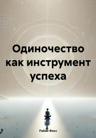 Обложка книги «Одиночество как инструмент успеха»