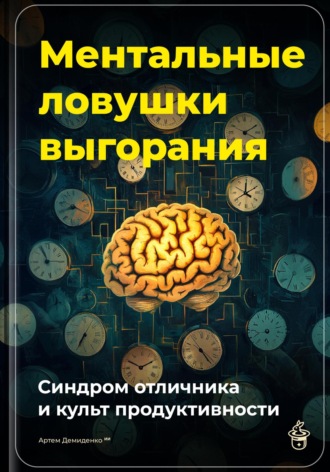 Обложка книги «Ментальные ловушки выгорания: Синдром отличника и культ продуктивности»