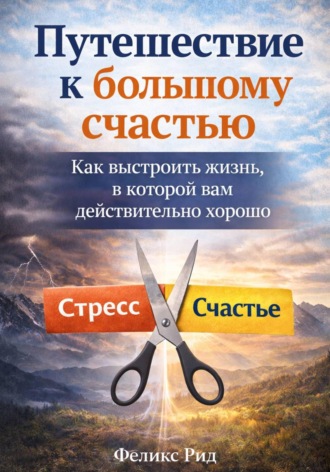 Обложка книги «Путешествие к большому счастью. Как выстроить жизнь, в которой вам действительно хорошо»