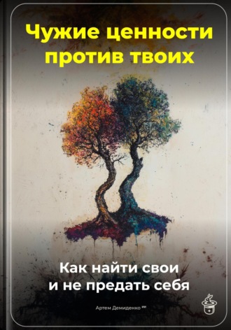 Обложка книги «Чужие ценности против твоих: Как найти свои и не предать себя»