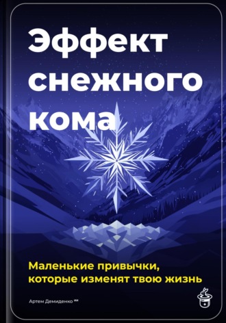 Обложка книги «Эффект снежного кома: Маленькие привычки, которые изменят твою жизнь»