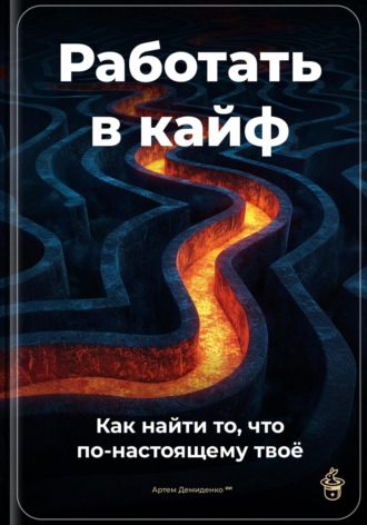 Обложка книги «Работать в кайф: Как найти то, что по-настоящему твоё»