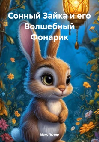 Обложка книги «Сонный Зайка и его Волшебный Фонарик»