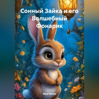 Обложка книги «Сонный Зайка и его Волшебный Фонарик»