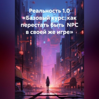 Обложка книги «Реальность 1.0 «Базовый курс: как перестать быть NPC в своей же игре»»