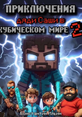 Обложка книги «Приключение дяди Саши в кубическом мире 2»