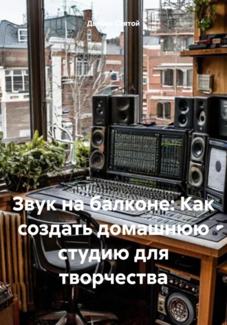 Обложка книги «Звук на балконе: Как создать домашнюю студию для творчества»