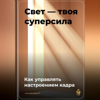 Обложка книги «Свет – твоя суперсила: Как управлять настроением кадра»