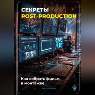 Обложка книги «Секреты post-production: Как собрать фильм в монтажке»