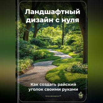 Обложка книги «Ландшафтный дизайн с нуля: Как создать райский уголок своими руками»