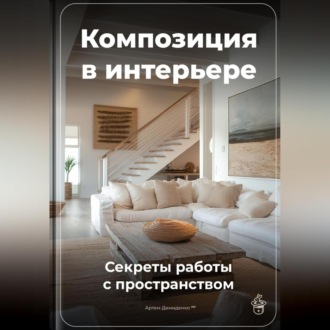 Обложка книги «Композиция в интерьере: Секреты работы с пространством»