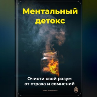 Обложка книги «Ментальный детокс: Очисти свой разум от страха и сомнений»