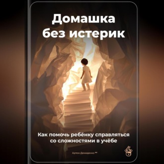 Обложка книги «Домашка без истерик: Как помочь ребёнку справляться со сложностями в учёбе»