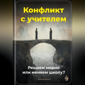 Обложка книги «Конфликт с учителем: Решаем мирно или меняем школу?»