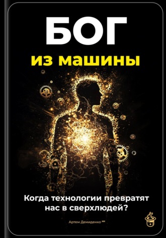 Обложка книги «Бог из машины: Когда технологии превратят нас в сверхлюдей?»