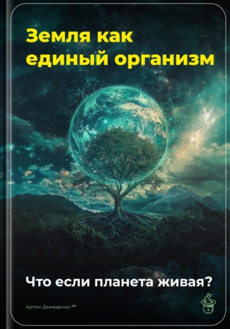 Обложка книги «Земля как единый организм: Что если планета живая?»