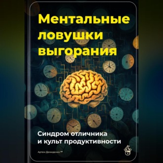 Обложка книги «Ментальные ловушки выгорания: Синдром отличника и культ продуктивности»