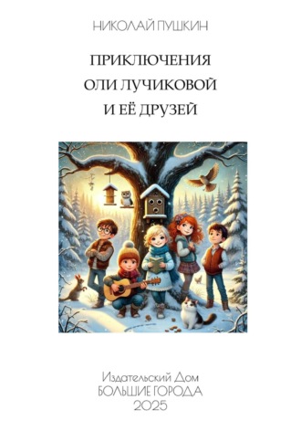 Обложка книги «Приключения Оли Лучиковой и её друзей»