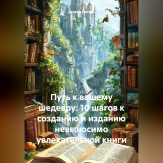 Обложка книги ««Путь к вашему шедевру: 10 шагов к созданию и изданию невыносимо увлекательной книги»»