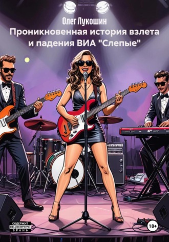 Обложка книги «Проникновенная история взлета и падения ВИА «Слепые»»