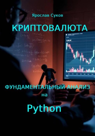 Обложка книги «Криптовалюта: Фундаментальный анализ на Python»