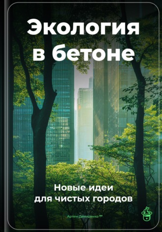 Обложка книги «Экология в бетоне: Новые идеи для чистых городов»