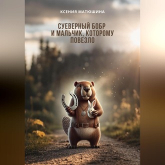 Обложка книги «Суеверный бобр и мальчик, которому повезло»