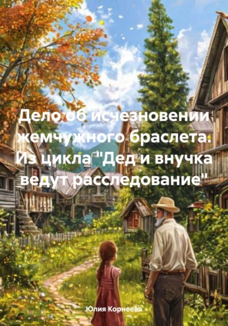 Обложка книги «Дело об исчезновении жемчужного браслета. Из цикла «Дед и внучка ведут расследование»»